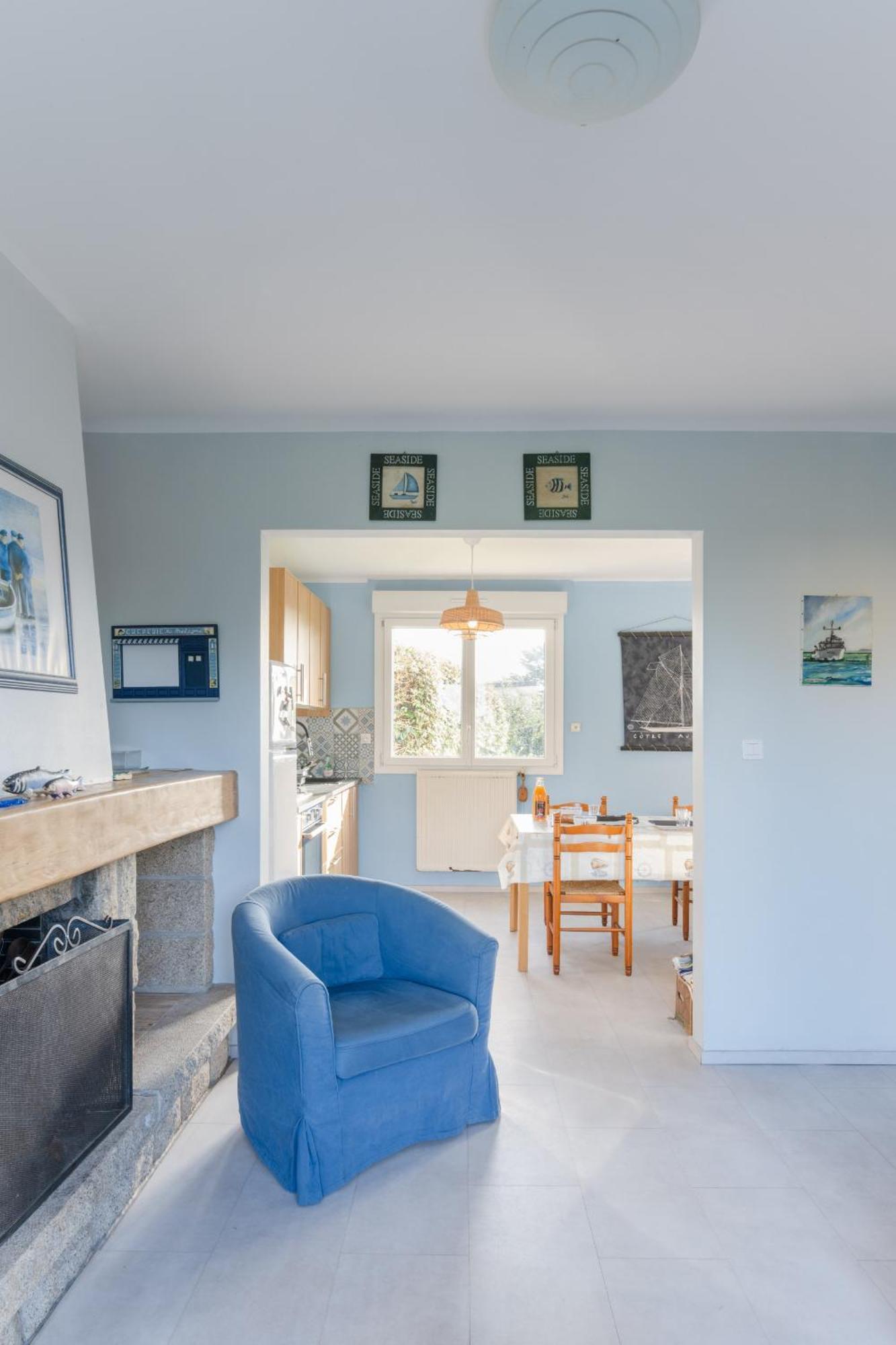 Ty Mor Bras - Maison Familiale A 2 Pas De La Plage Portsall Ngoại thất bức ảnh